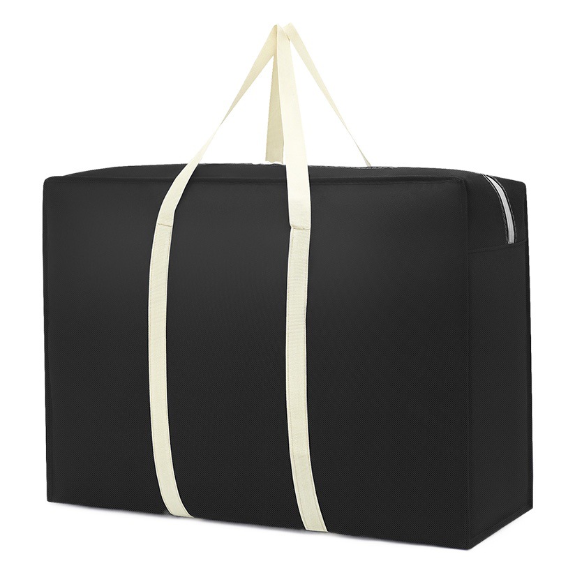 Suministro transfronterizo de color sólido de gran capacidad de embalaje en movimiento bolsa portátil engrosada fuerte resistente al desgaste ropa edredón bolsa de almacenamiento