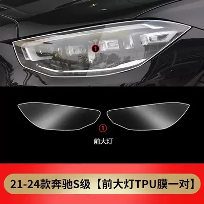 Central Control Navigation Screen — Car interior film - 21-26-transparent-headlight-film