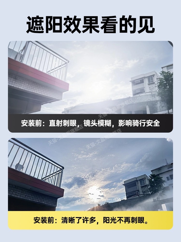 Suitable for electric vehicle helmet sun protection film, UV protection, motorcycle full-face and half-face helmet lens anti-fog and heat insulation cover