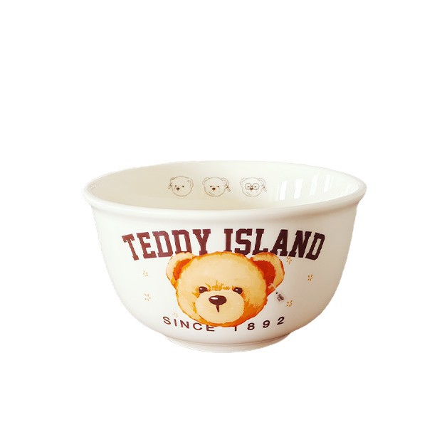 Teddy Bear de dibujos animados set de platos set