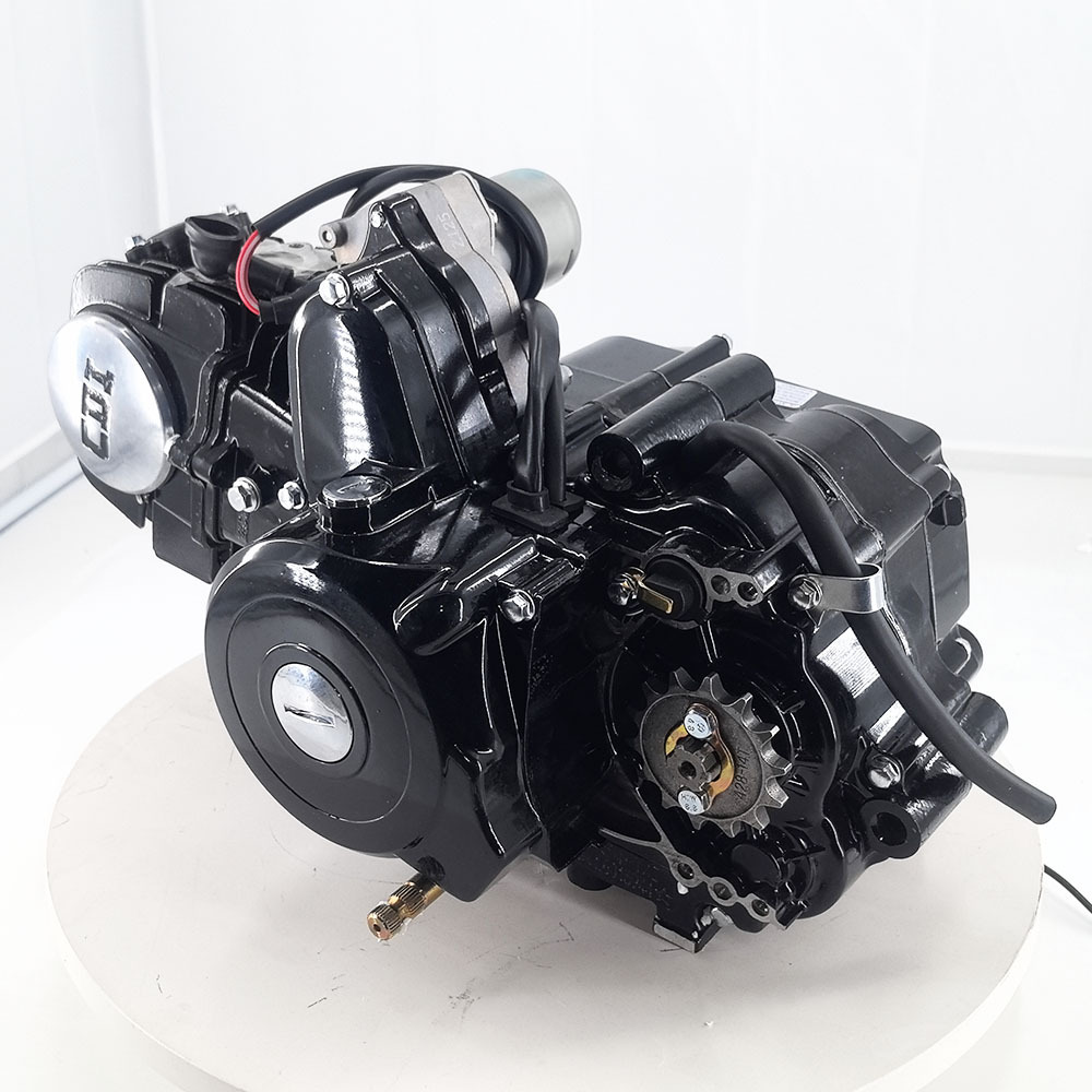 125Cc Aluminum Cylinder Large Cylinder Head Engine Atv Go-Kart Pure Electric Start Automatic Clutch 3+1 Reverse Gear