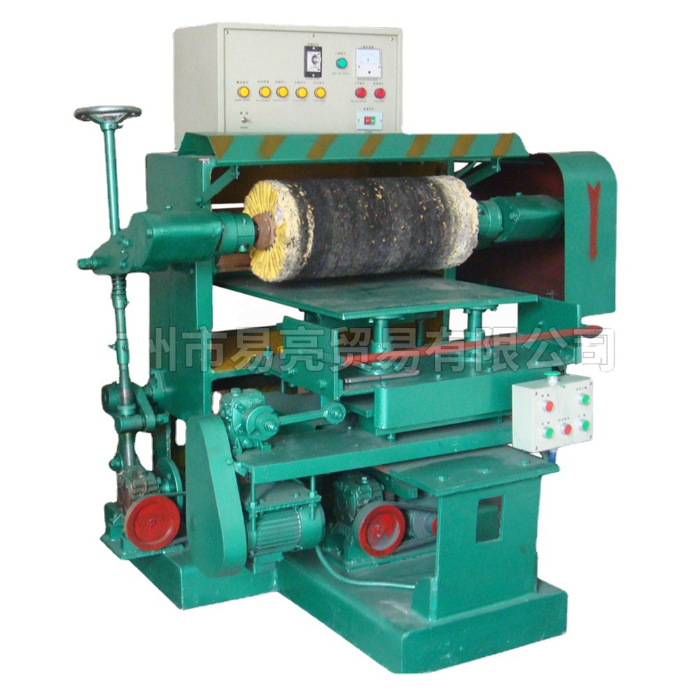 台式抛光机金属打磨抛光机不锈钢铝板自动型平面飞翼轮抛光机厂家