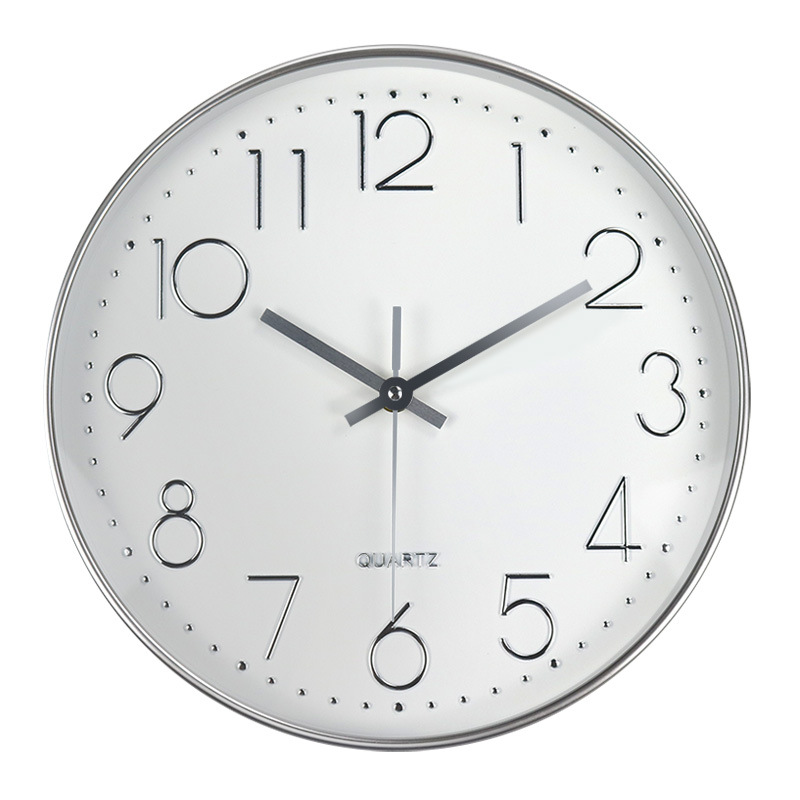 White background and silver edge