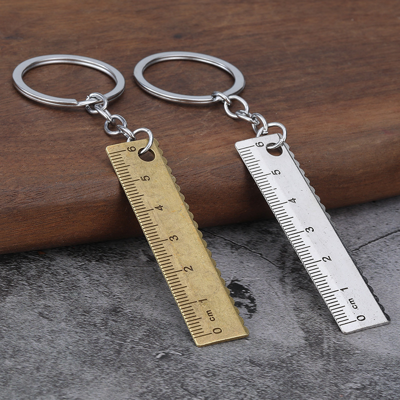 in stock Supply Mini Ruler Small Pendant Measuring Tool Household Portable Small Jade Jewelry Fun Ruler