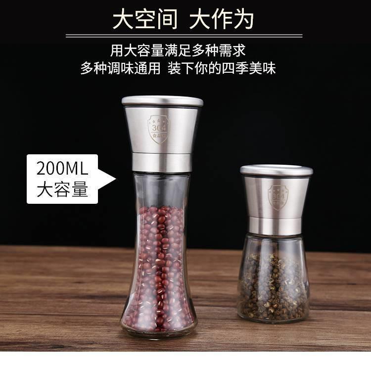 Manual Pepper Grinder Wooden Spice Mill for Black Pepper Sea Salt Sichuan Peppercorn Seasoning Shaker key features