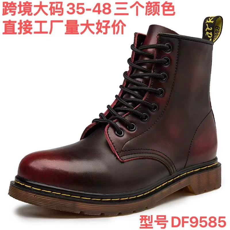 2023 Новые Высокие Ботинки Martin 1460 Мужские трансграничные ботинки больших размеров в британском стиле для пар, повседневные трендовые ботинки с круглой головкой