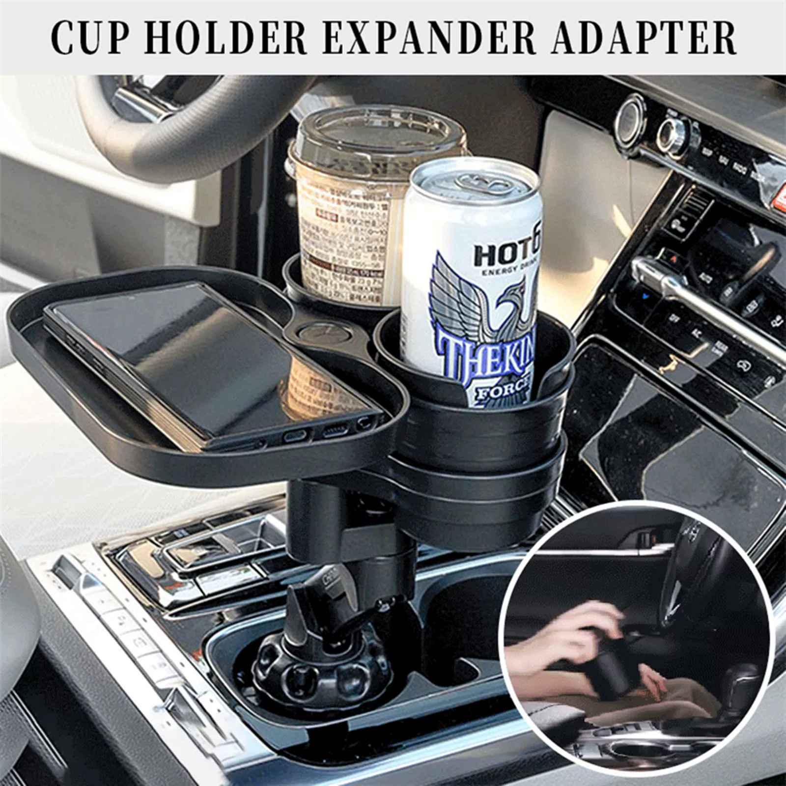 Cup Holder Expander Adapter