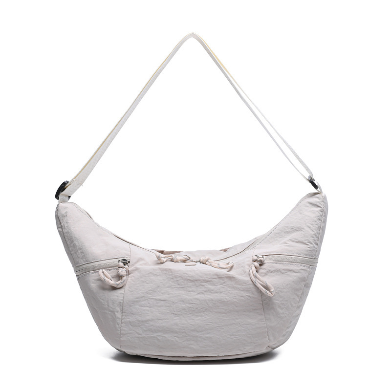 New Lulu Croissant Crossbody Shoulder Dumpling Bag for Women 2026 Niche Design Moon Bag Handbag