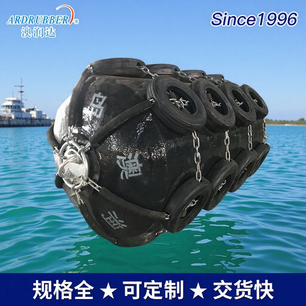 充气气囊船用护舷靠球船舶防撞码头港口设施橡胶减震