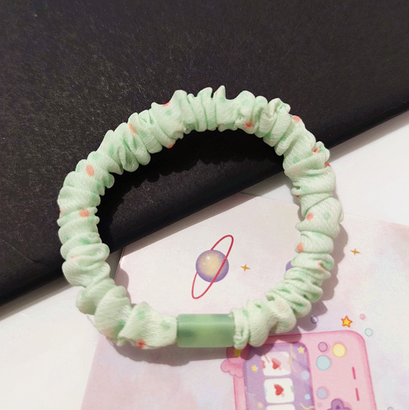 Polka dot diy small intestine hair ring