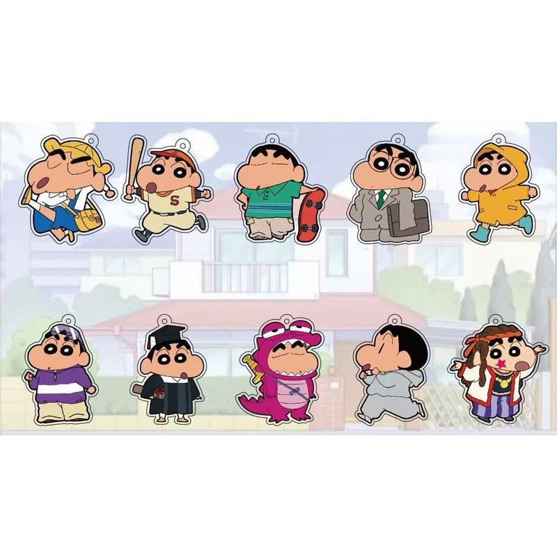 Popular Crayon Shin-Chan Ins Keychain Cute Pendant Student Backpack Accessory Direct from Manufacturer Holiday Gift