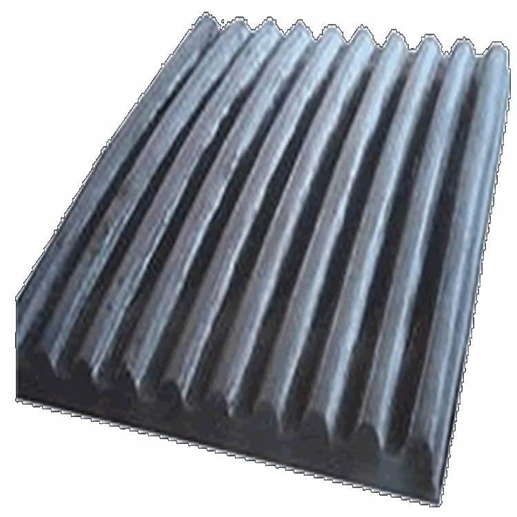 颚式破碎机配件鄂板 额版 颚板 一套鄂板由动鄂板和静鄂板组成