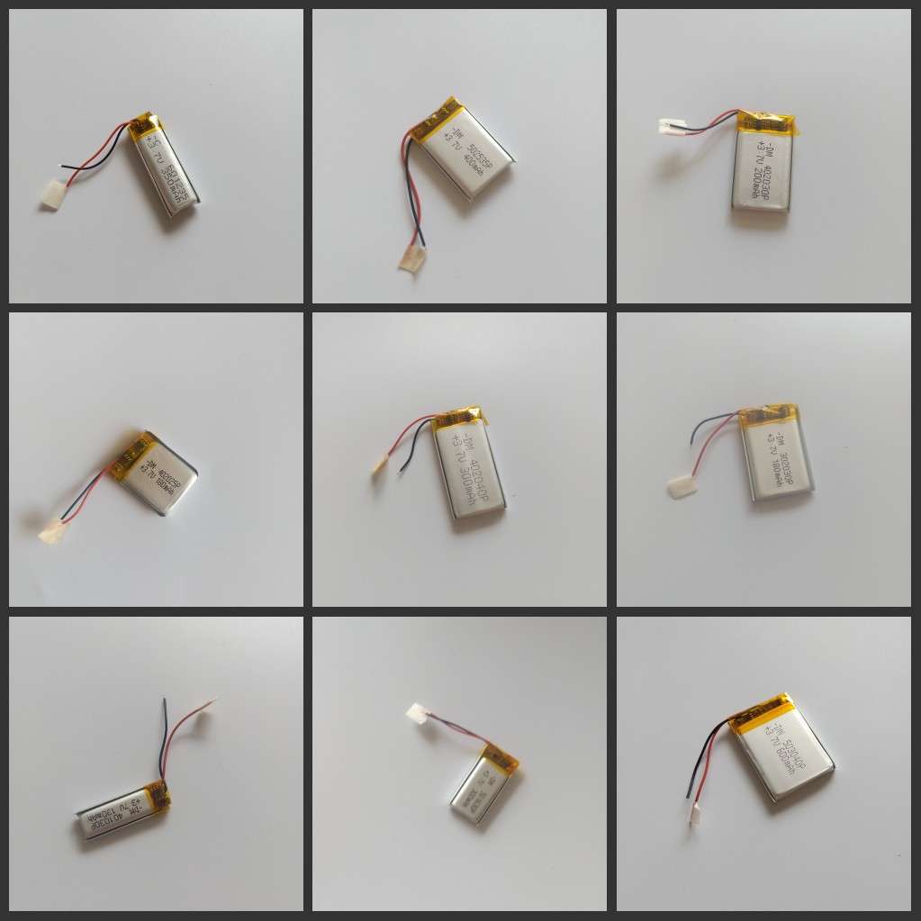 401025 401030 402020 402025 402030 402040 Polymer Lithium Battery 3.7V