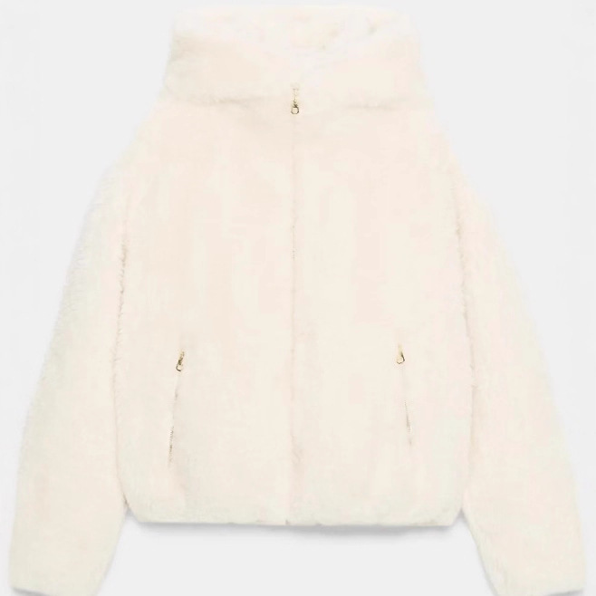2025 New Winter Women's Loose Hooded Faux Fur Effect Jacket 2025 New Winter Women's Loose Hooded Faux Fur Effect Jacket