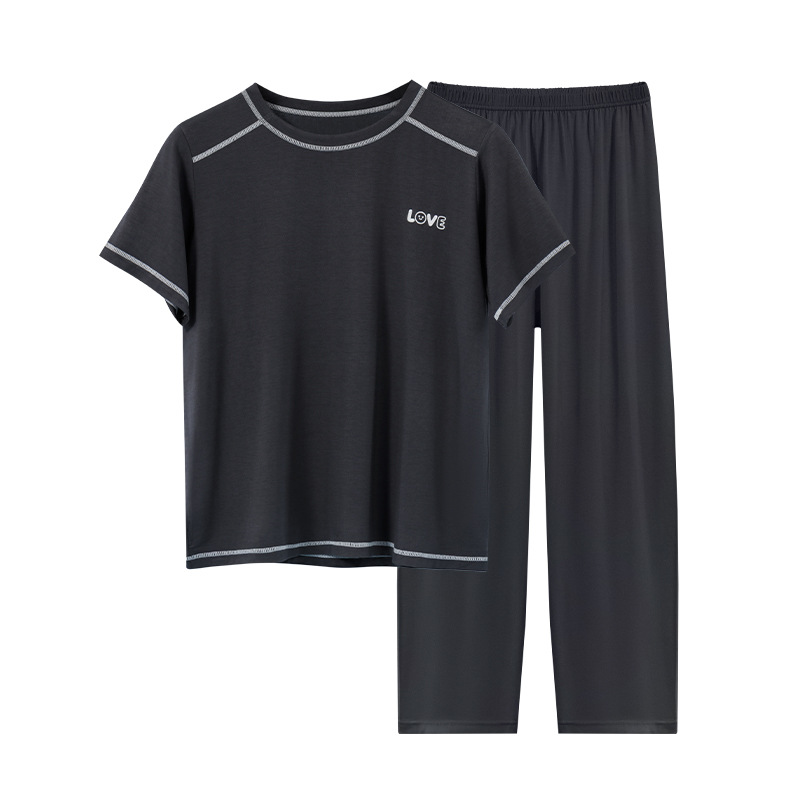 Top + pants (high-end gray)