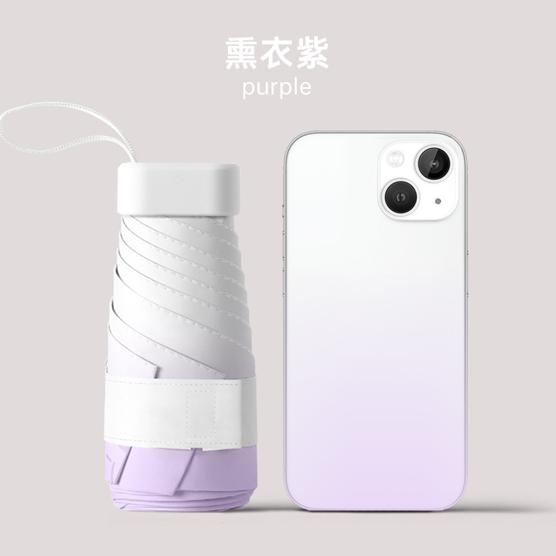 ミニグラデーション 44% off 日傘 女性用 日焼け止め UV シェード 晴雨兼用 コンパクトでポータブルなポケット|undefined