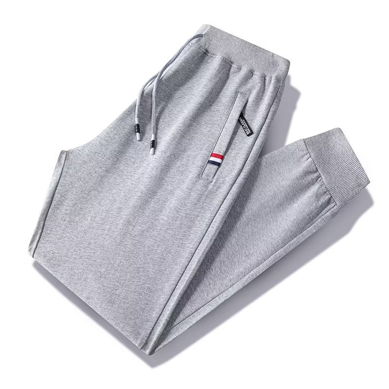 라이트 그레이-레드 라벨 지퍼 Rakou