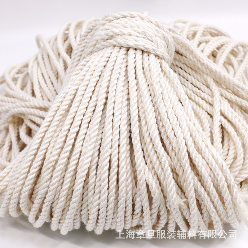 5mm粗 苎麻绳  麻绳 捆扎物品DIY手工家居装饰辅料 鞋帽装饰捆绑
