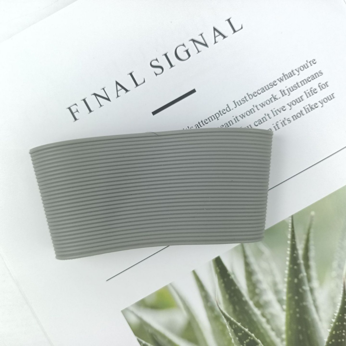 源头实力厂家硅胶隔热12g5cm外横内滑硅胶杯套陶瓷杯套玻璃杯套