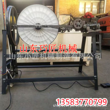 升级款草绳机 纺绳机 蒲草草绳机 电动单股双股编绳机草帘机