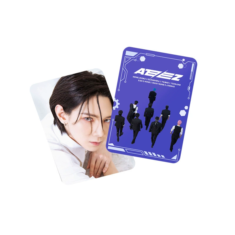 Spot 3r большая Lomo карта ATeez двойной -сторонний 30 карт коробка набор карта фото высокого разрешения поздравительная карта