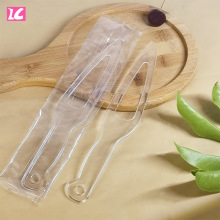 加厚独立包装一次性蛋糕刀具PS塑料尖刀锯齿铲刀生日蛋糕切刀餐具
