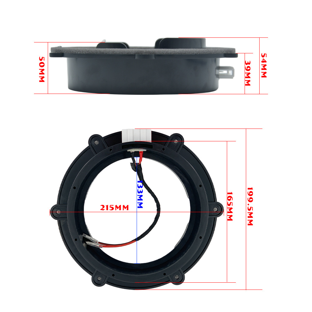 Suitable for Volkswagen Sagitar Touran Passat with plug non-destructive transfer audio modification speaker pad circle bracket