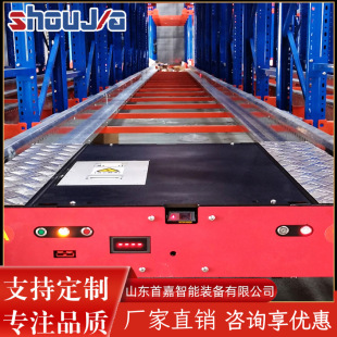 Shoujia Shuttle Truck Has Sufficient Supply of Rgv Rack Shuttle Trucks, Which Can Be Customized for Non-Standard Storage Racks and Logistics