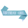 Birthday party golden shoulder strap etiquette belt BIRTHDAY GIRL Queen Birthday girl belt belt