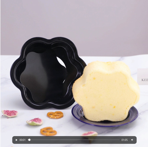 6-inch 8-inch Qifeng cake mold, floating bottom, flower shape, non-stick baking tool set, oven for home use