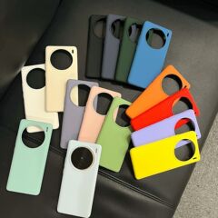 Vivo x 200pro携帯電話ケースIQOO13純色液体シリコンゴム転倒防止ソフトケースS20保護カバーシンプル