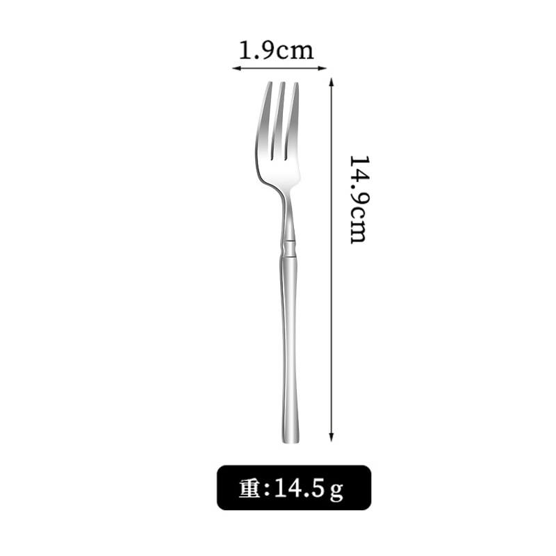【실버】티 포크*1