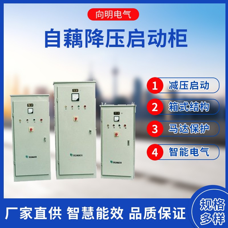 厂家提供15-315KW自耦降压软启动柜水泵控制软启动柜市政泵站泵组