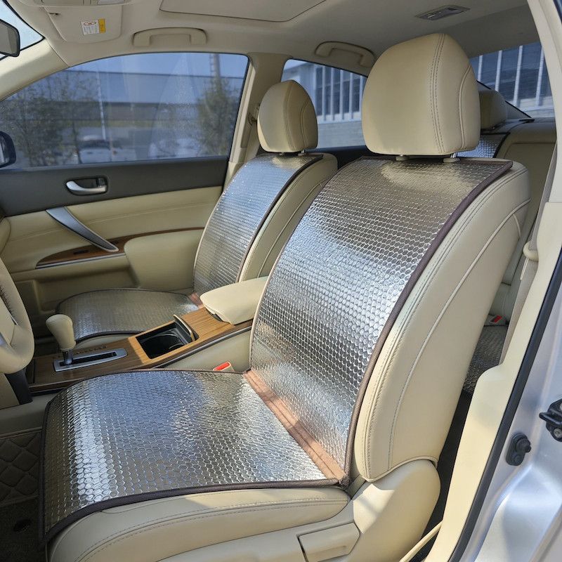 Universal car seat sun protection mat, aluminum film reflective heat-insulating car seat cushion, sun protection mat, heat-insulating and anti-scalding seat cushion