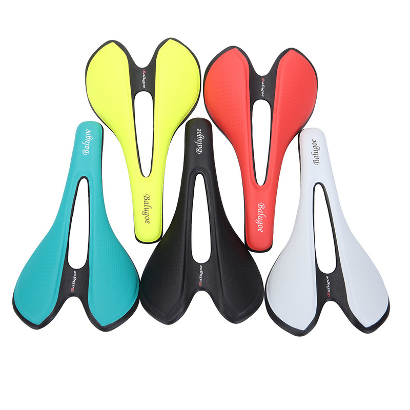 2022BALUGOE Comfortable Ergonomics Saddle Road Mountain Bike Cushion Seat Bag Bicycle Cushion Saddle