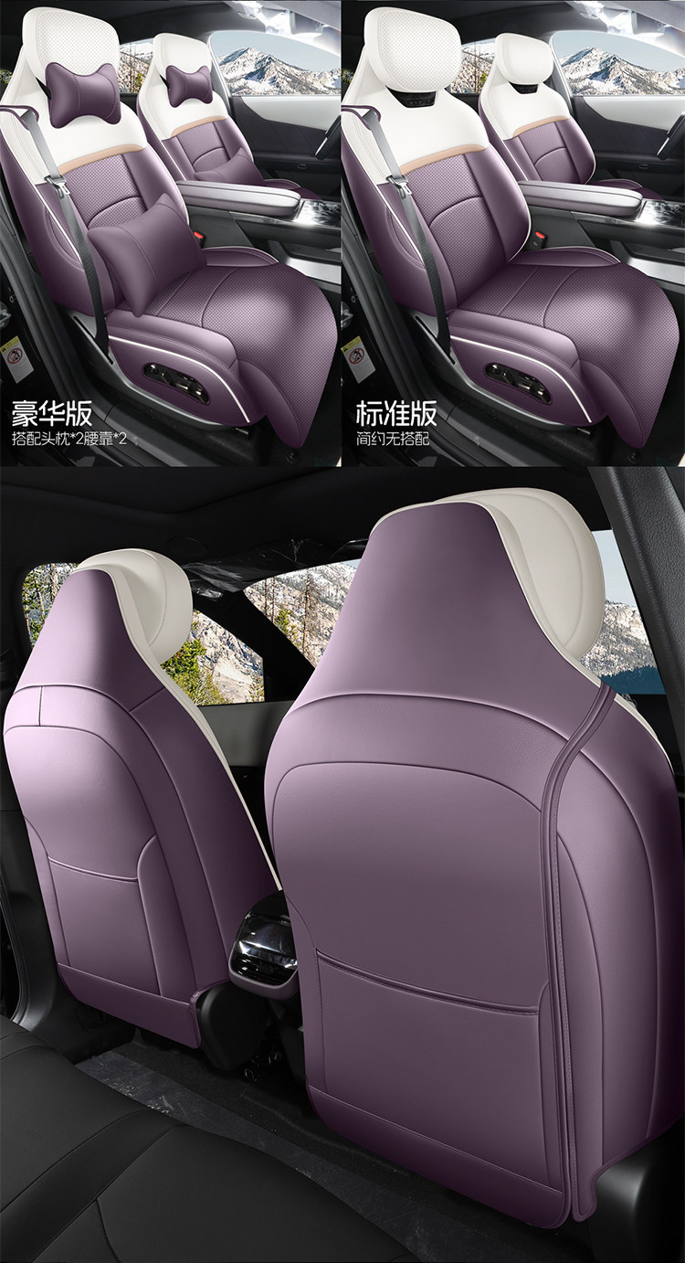 2025 New Mazda EZ-60 Perforated Leather Wear-Resistant Car Seat Cushion