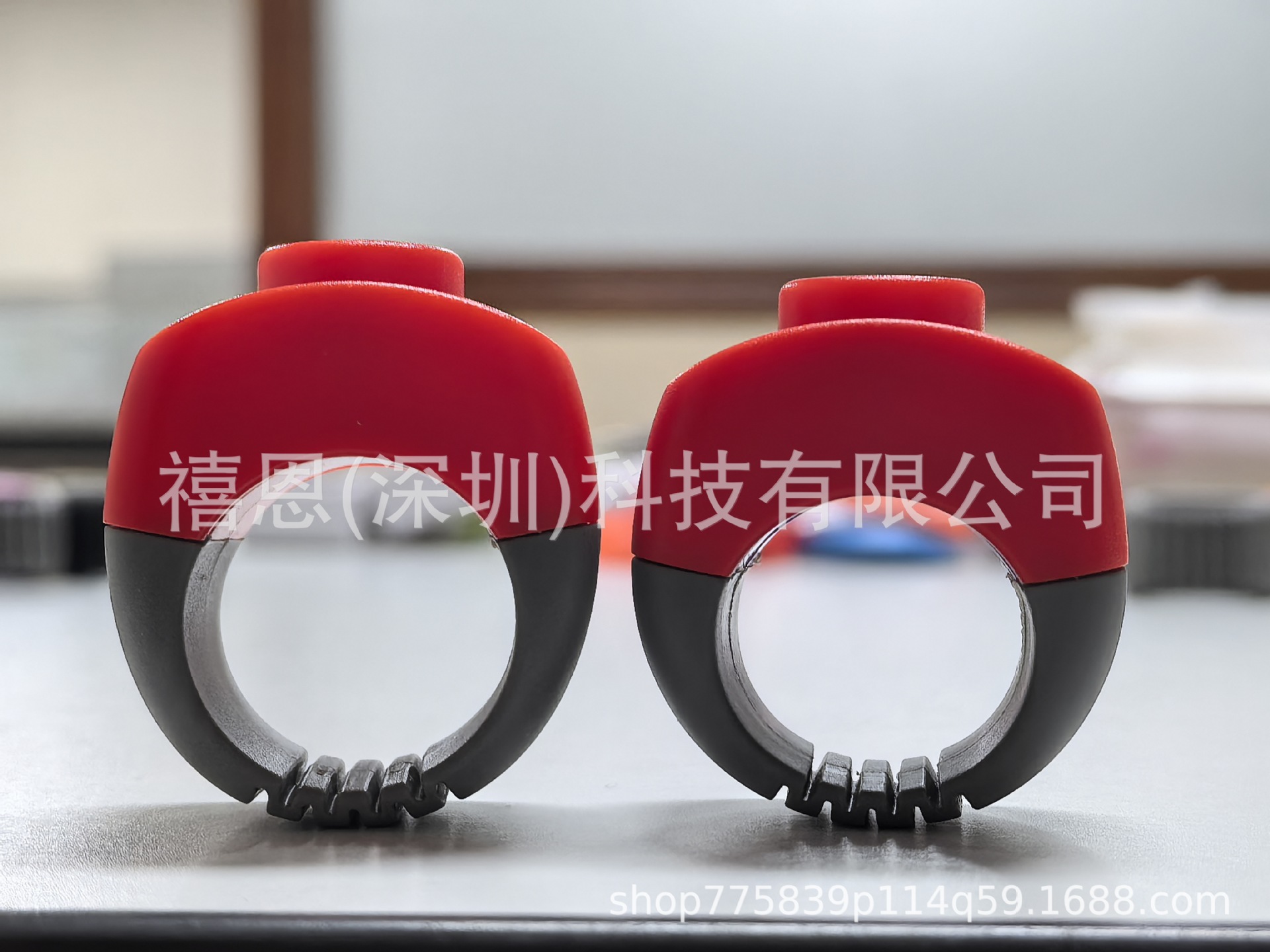 빨간색 19mm 링 내경