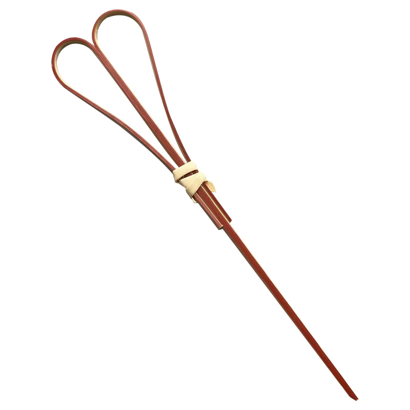 Tijeras cuerda 100 unids/pack desechable palo de bambú amor lujo clásico cóctel bar fruta palillo al por mayor