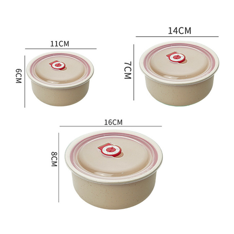 Caja de almuerzo sellado transfronterizo engrosado tazón de sopa portátil al aire libre set de tazón de arroz fabricante de regalos por mayor