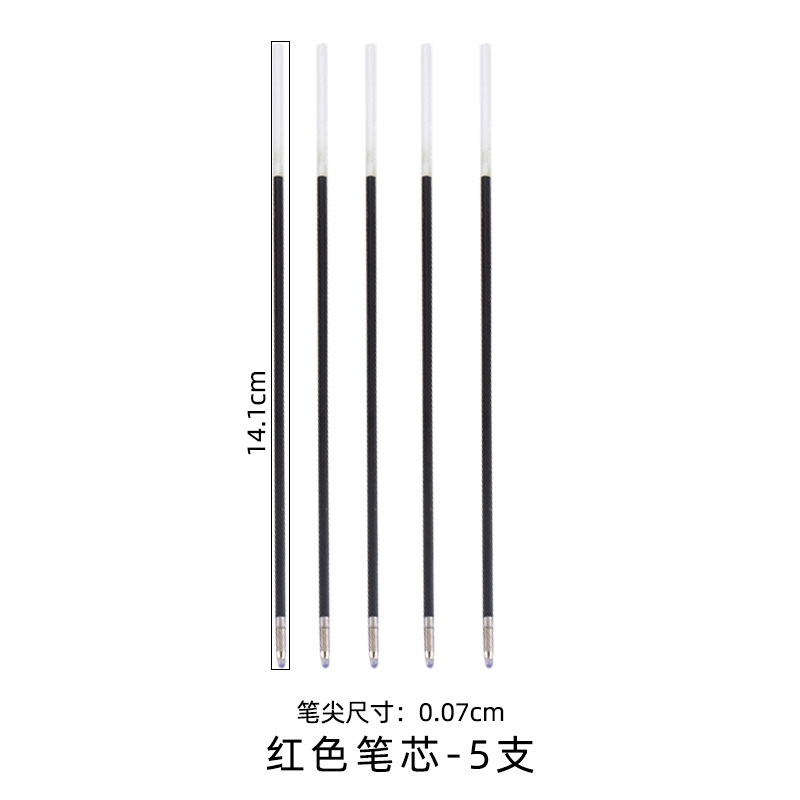 Recarga roja-5 piezas