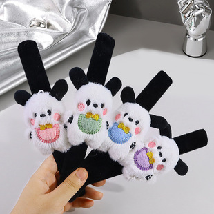 Cartoon Bib Parchaby Plush Doll Pop Circle Doll Couple Gift Bracelet Cute Wrist Jewelry Wholesale