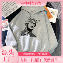 ���羳ŷ�롿New Lil Peep Hoodies Women Kawaii Graphic Pullov