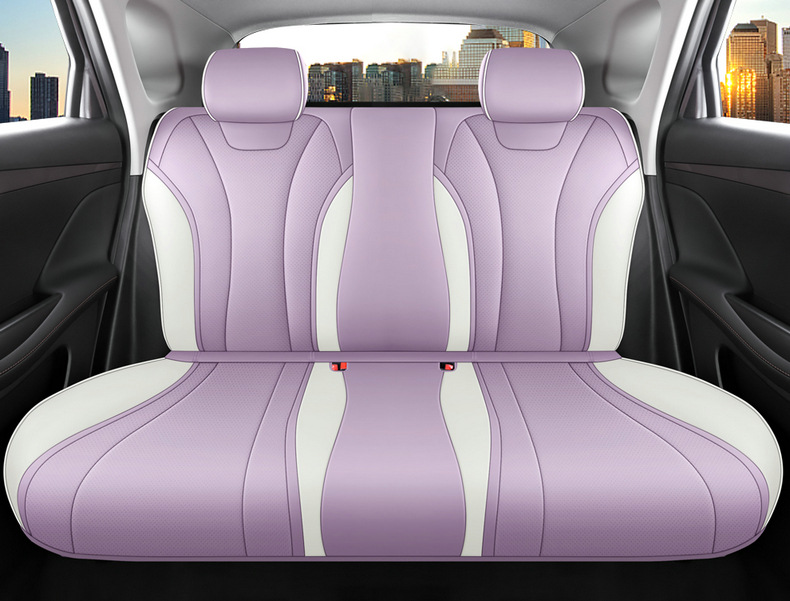BYD E2 stylish simple wear-resistant dirt-resistant feel comfortable special perforated leather cartoon version 5 color seat cover