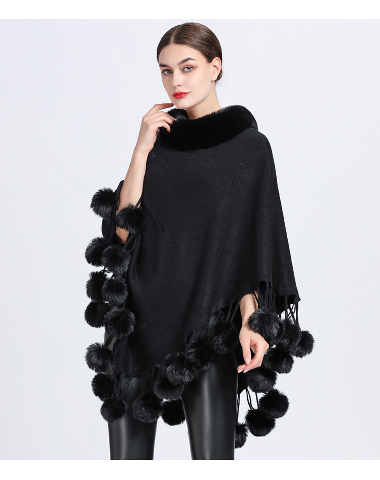 Women's Simple Style Solid Color Imitation Cashmere Polyester Tassel Shawl display picture 8