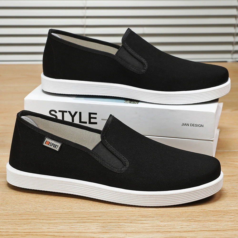 Старая пекинская мужская обувь из ткани с тысячей слоев