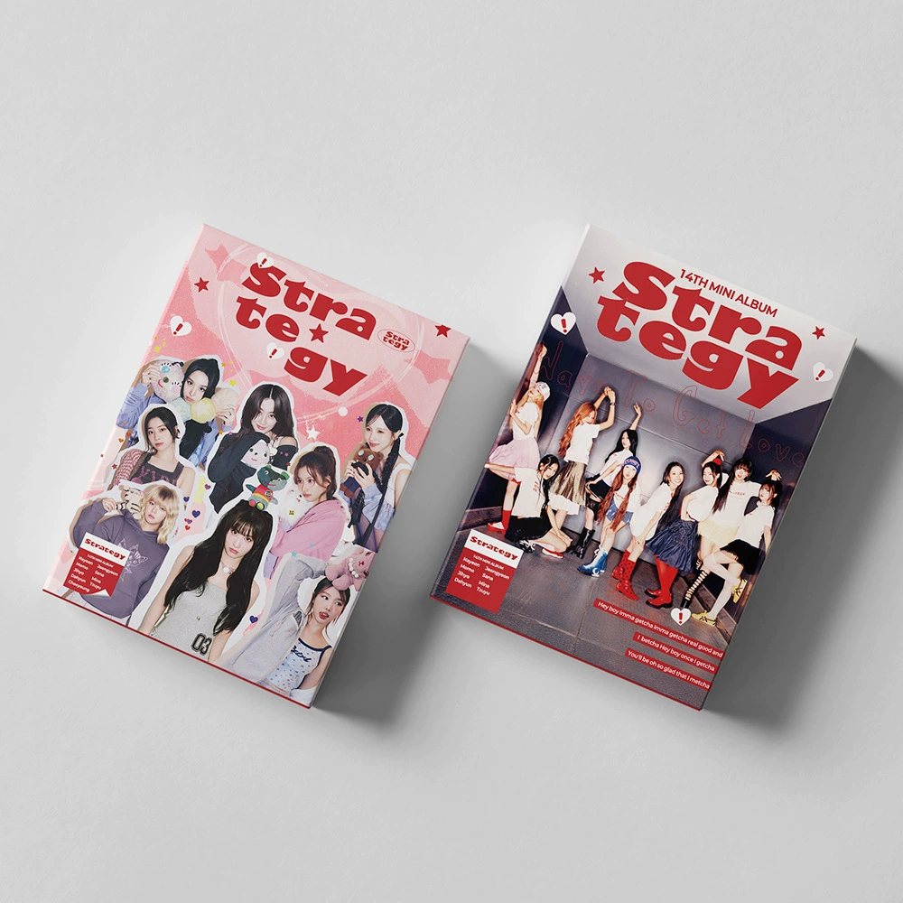 Пятнышек 55PCS карточка TWICE 14-й MINI альбом стратегия Та же фото карта