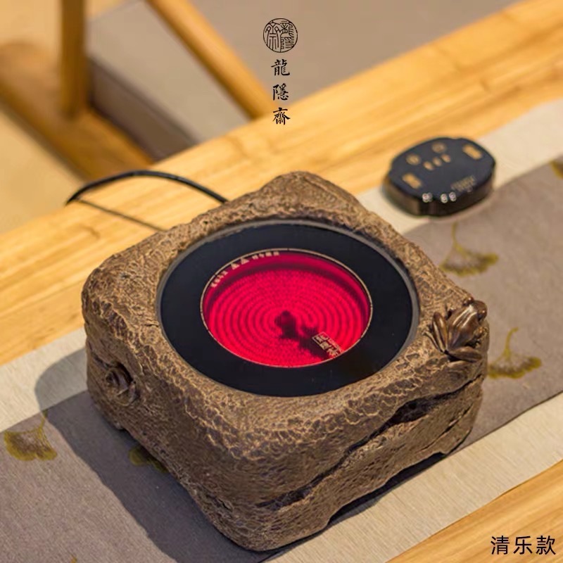 台湾龙隐斋电陶炉茶炉家用静音大功率铁壶电陶炉特价