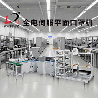 2026新款全自动全自动口罩机防尘口罩加工FFP2口罩设备一件代发