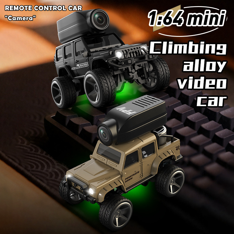 Cross-Border Photography Image Transmission Remote Control Toy Car Cat-Teasing Alloy Off-Road Truck Mini Remote Control Car Model Boy's Toy Cross-Border Photography Image Transmission Remote Control Toy Car Cat-Teasing Alloy Off-Road Truck Mini Remote Control Car Model Boy's Toy