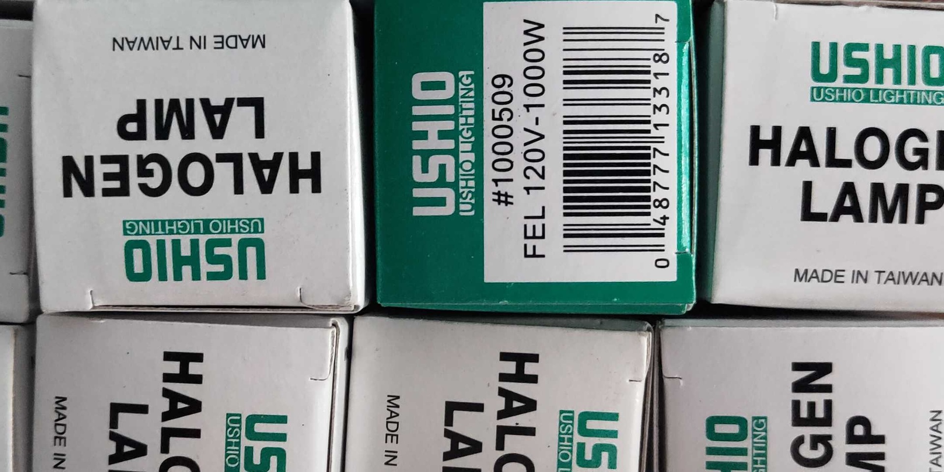 USHIO FEL 120V-1000W,加热灯泡